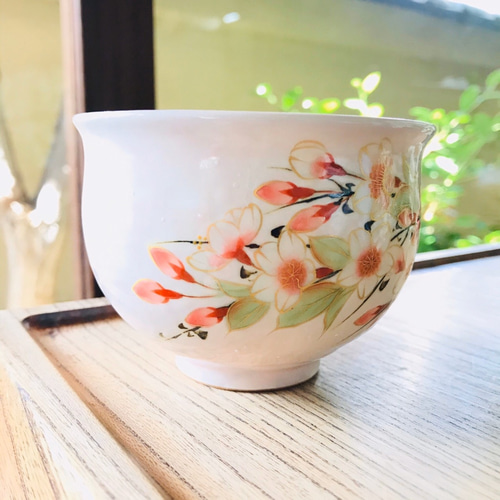 京焼・清水焼 オクシマ湯呑み 薄桃 湯呑み 京焼・清水焼窯元 陶 京焼・清水焼 オクシマ湯呑み 薄桃 湯呑み 京焼・清水焼窯元 陶