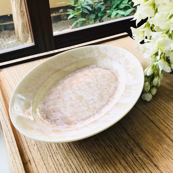 京焼　陶あん　オーバル皿 京焼 陶あん オーバル皿 | 陶芸