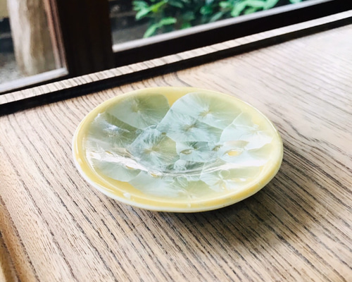 花結晶　豆皿 HOTEL THE MITSUI KYOTO（ホテルザミツイキョウト） 「花結晶