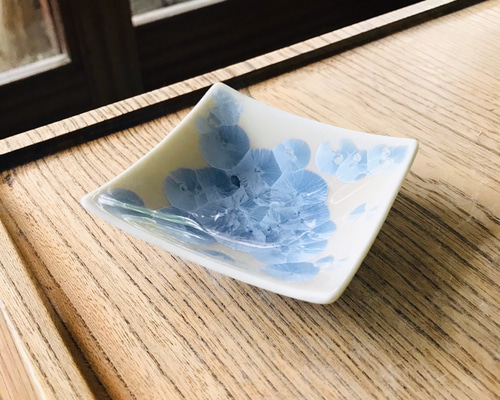 陶あん　京焼き　小皿　3枚セット 京焼 清水焼 陶あん 花結晶 小皿 丸平皿 選べる全15色 : 陶あん