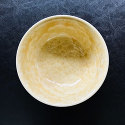 清水焼 花結晶 ふくりん茶碗(大) 金花 3枚目の画像