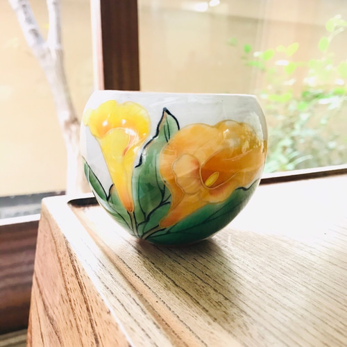 京焼・清水焼 陶あん】玉湯呑み カラー 湯呑み 京焼・清水焼窯元