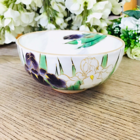 陶あん 京焼 清水焼 色絵付け 茶飲み碗 中国茶 酒器 盃 陶あん