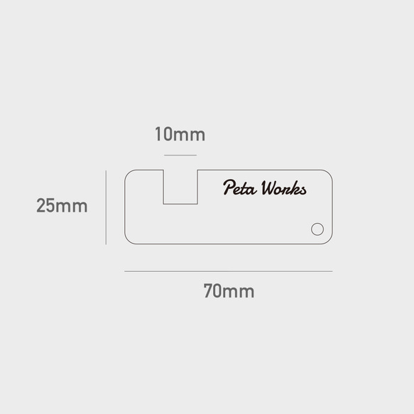 【名入れ可】木製 スマホスタンド キーホルダー  【 受注生産 】【SS-10002h】 2枚目の画像