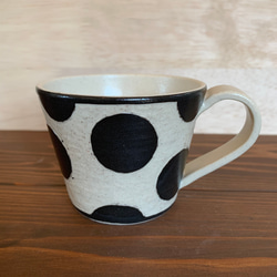 コーヒーカップ　「水玉」 1枚目の画像