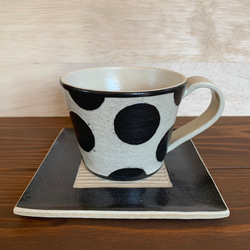 コーヒーカップ　「水玉」 3枚目の画像
