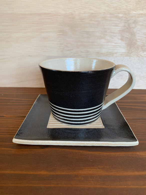 コーヒーカップ　「ライン」 3枚目の画像