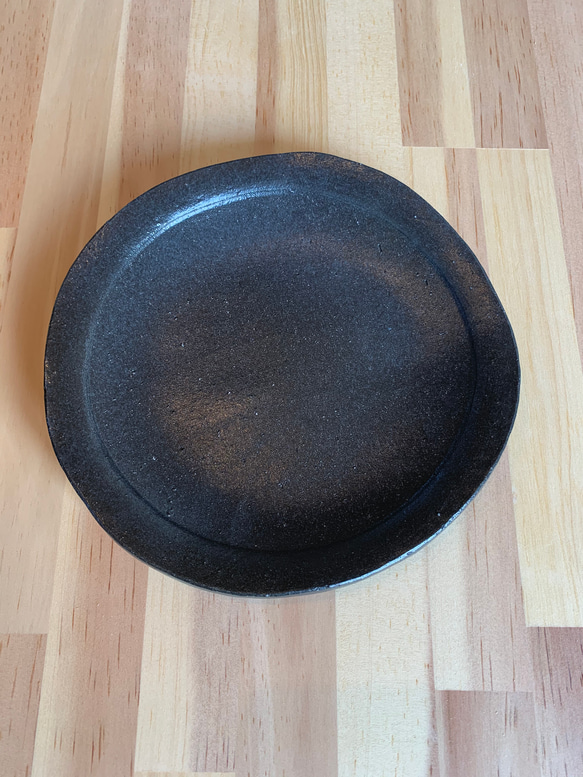パスタ皿(大)  黒　26㎝ 2枚目の画像