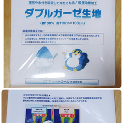 【送料無料】再販♪ねこ１Ａ&裏地キシリトール入りダブルガーゼ♪愛猫家様へ・綿１００％立体マスク 3枚目の画像