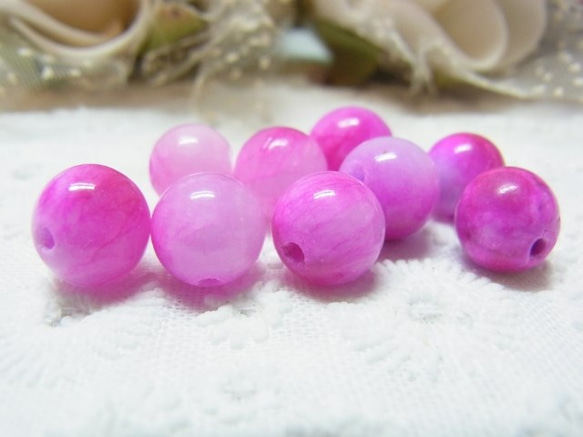 天然石 ペルシャジェイド 8㎜ 8個 チャーム フィンヌ 通販 11968962  