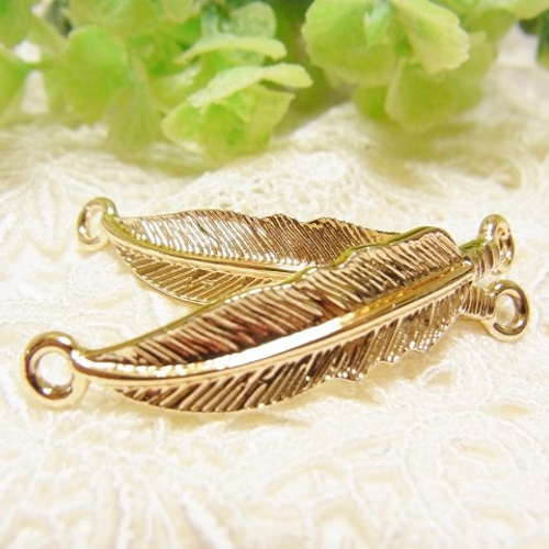 ゴールド羽 合金パーツ チャーム フィンヌ 通販 5389011｜Creema(クリーマ)