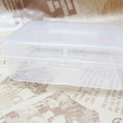 収納ケース　クリアプラスチック収納ケース　梱包資材　5個セット 5枚目の画像