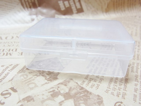 収納ケース　クリアプラスチック収納ケース　梱包資材　5個セット 5枚目の画像