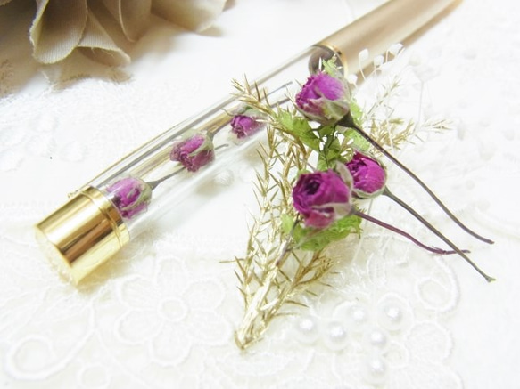 ハーバリウムボールペン ミニバラ キット 母の日 入学式