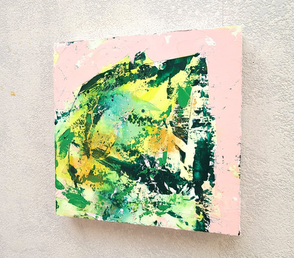 Green and Pink（油彩原画） 3枚目の画像