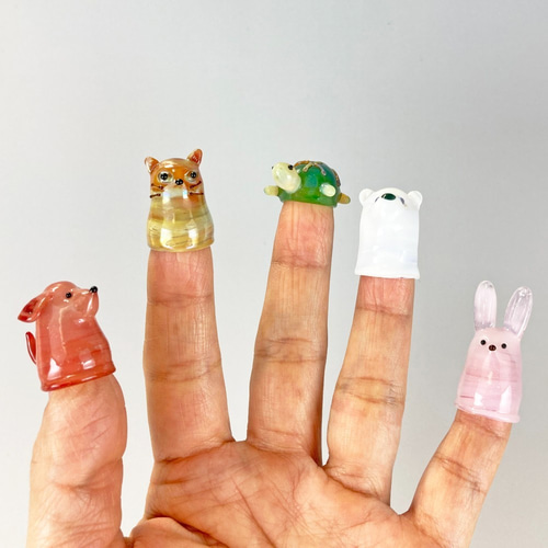 ガラス細工 動物セット 【大幅値下げ中！】 ☆ ガラス細工 置物 動物 セット ‼️ - メルカリ