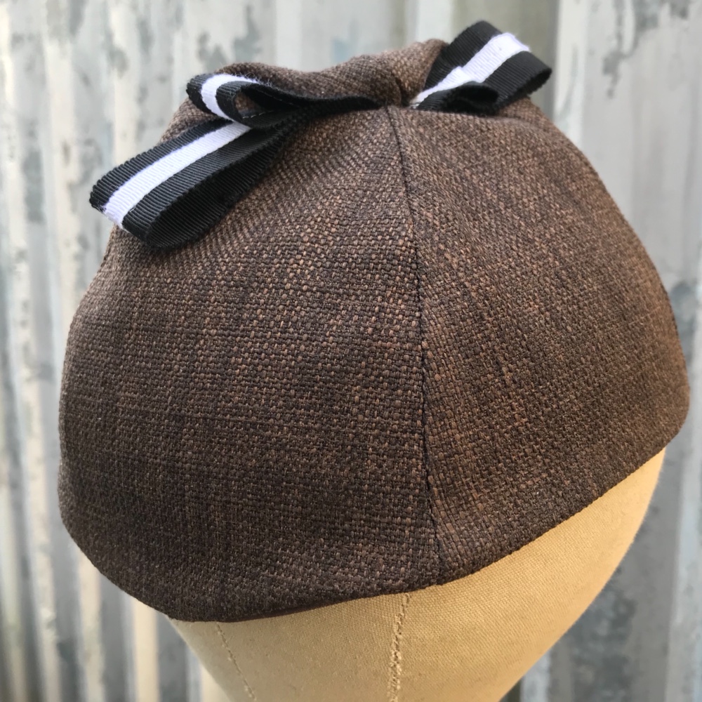 婦人帽子 モガ モダンガール 釣鐘型 戦前 復刻 56cm