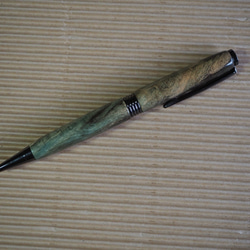 木のボールペン　☆トウカエデの木　スタビライズドウッドタイプ 201231-01 5枚目の画像