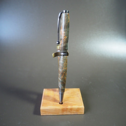 木のボールペン　☆アカシアの木　スタビライズドウッドタイプ 210121-07 4枚目の画像