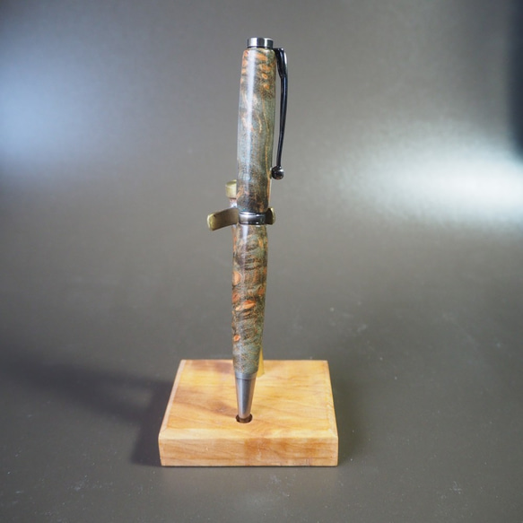 木のボールペン　☆アカシアの木　スタビライズドウッドタイプ 210121-07 5枚目の画像