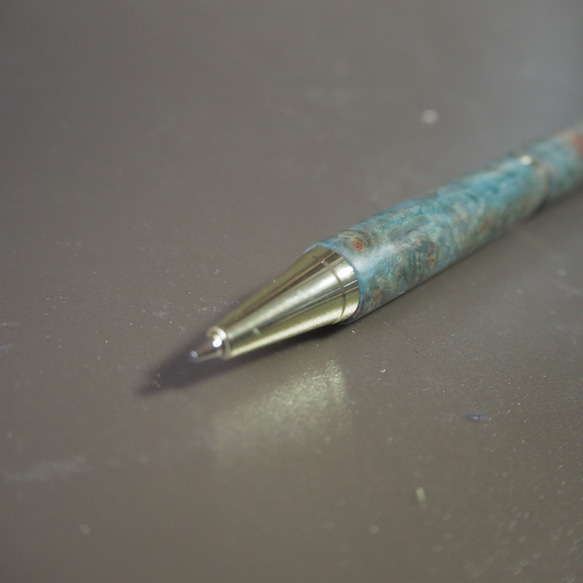 木のシャープペン0.7mm芯対応　☆カエデの木　スタビライズドウッドタイプ 210305-02 5枚目の画像