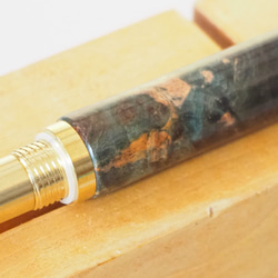 木の万年筆ロウ 210526-04　☆カエデの木　スタビライズドウッドタイプ 7枚目の画像