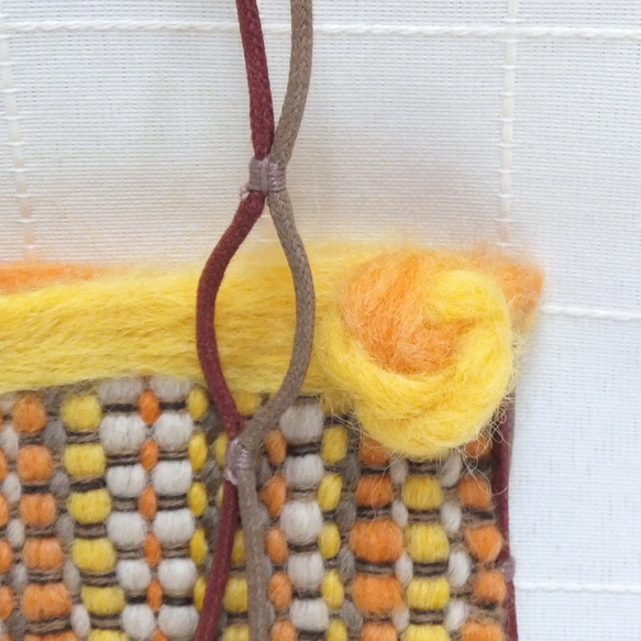 手織りスマホケース 2枚目の画像