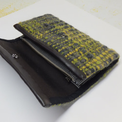 手織り財布風クラッチバッグ 2枚目の画像
