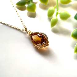 プレナイト フカネ巻き®︎ペンダントトップ ペンダントトップ リスの