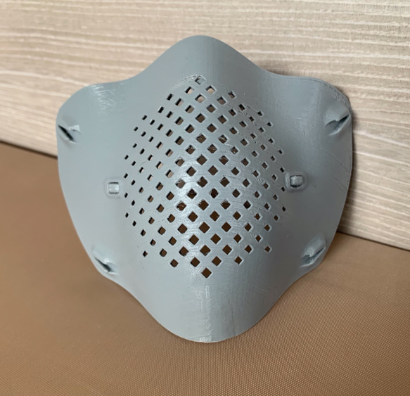 3Dプリンター　マスク*PITATT 3D print mask*無地 2枚目の画像