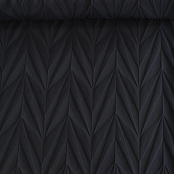 ジャガード織物 オリヅル(黒)【RA+FU collection】 2枚目の画像