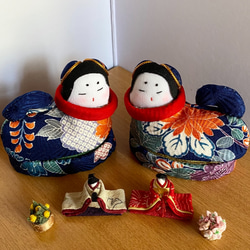 犬筥 ひな祭り 雛祭り 御伽犬 筥の中に小さなお雛様 ひな人形・雛飾り