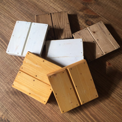 パレット風木製コースター 6枚セット コースター mammam 通販 3026788