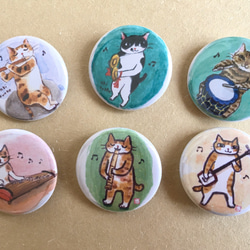 和楽器バンド　缶バッジ WIND BREAKER_箔押し和紙缶バッジ【コンプリートBOX】 | 公式