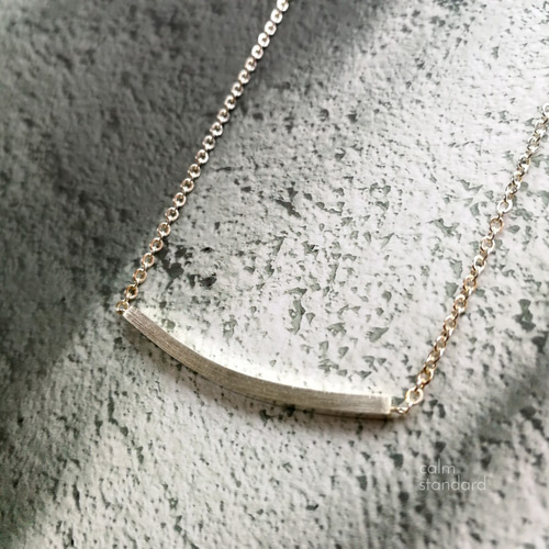 eteシルバー カーブデザイン ネックレス eteシルバー カーブデザイン ネックレス eteシルバー カーブデザイン