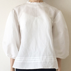 Camille-blouse,white 7枚目の画像