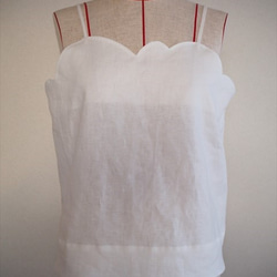 flower bud -camisole，white- 3枚目の画像