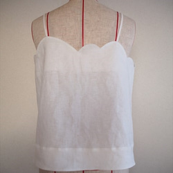 flower bud -camisole，white- 4枚目の画像