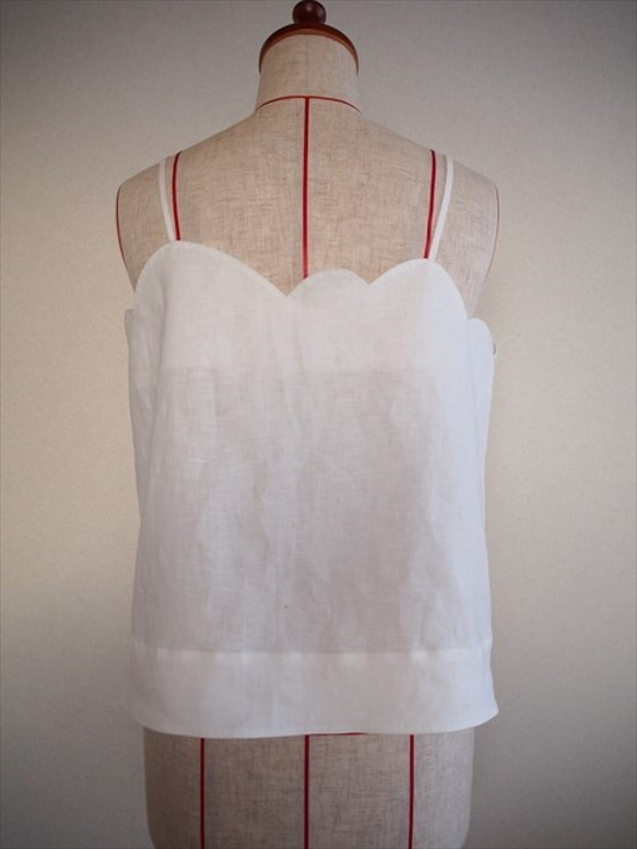 flower bud -camisole，white- 4枚目の画像