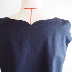 tulip tunic -navy- 5枚目の画像