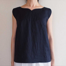 tulip tunic -navy- 10枚目の画像