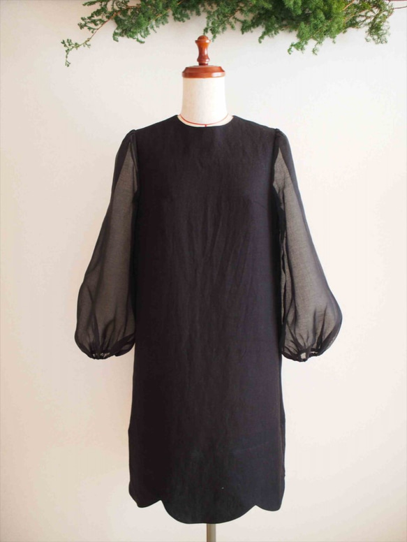 《sale》ripple -black dress- 1枚目の画像