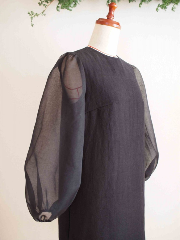 《sale》ripple -black dress- 4枚目の画像