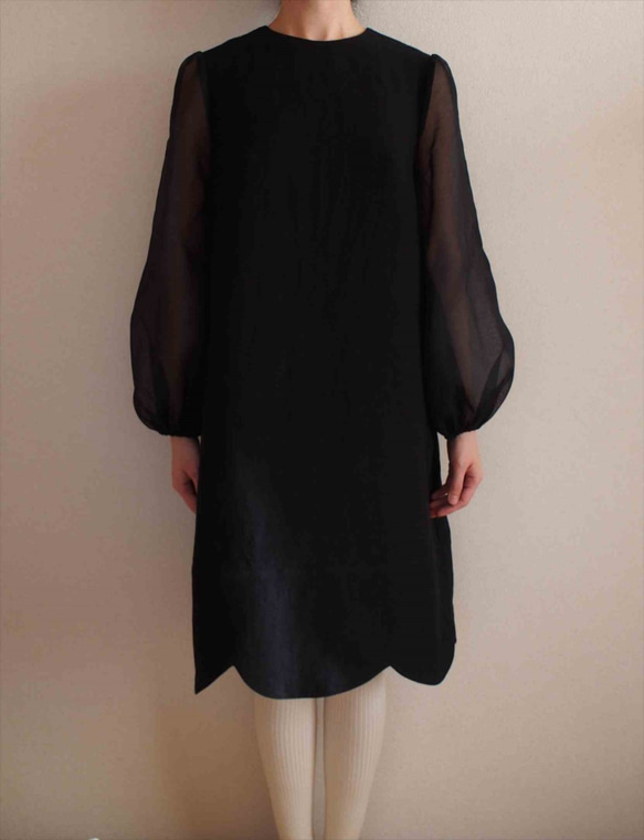 《sale》ripple -black dress- 10枚目の画像