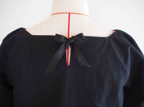《sale》Veronica -black blouse- 5枚目の画像