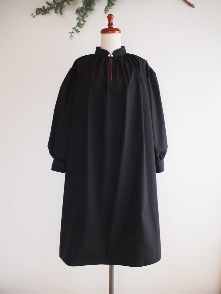 painter smock,black,long