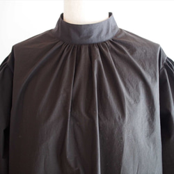 《sale》ブラック・コットンブラウス(Iris -black blouse-) 3枚目の画像