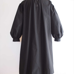 《sale》ブラック・コットンワンピース(Iris -black dress-) 3枚目の画像