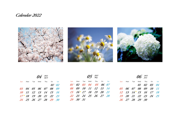 Calendar 2022 4枚目の画像