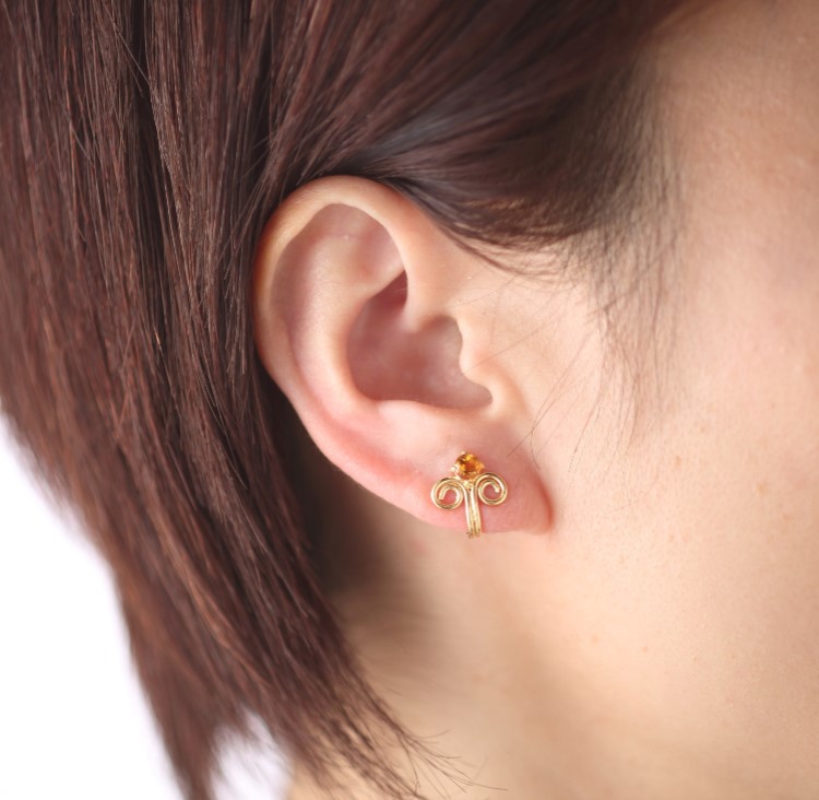 クローバー イヤープット シトリン Clover EP0004-G